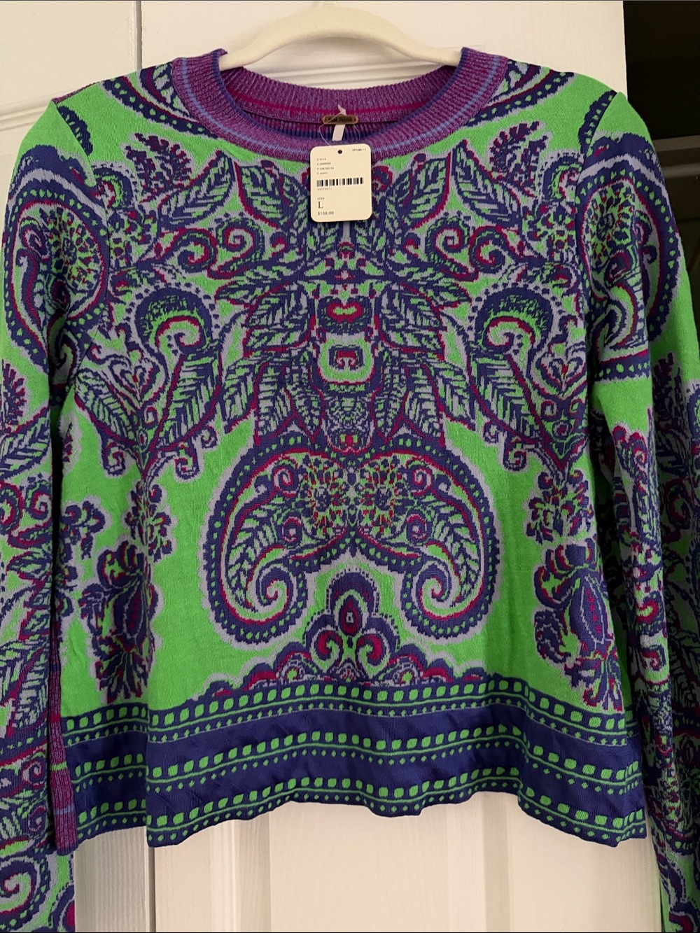 NWT Free People sweater size large